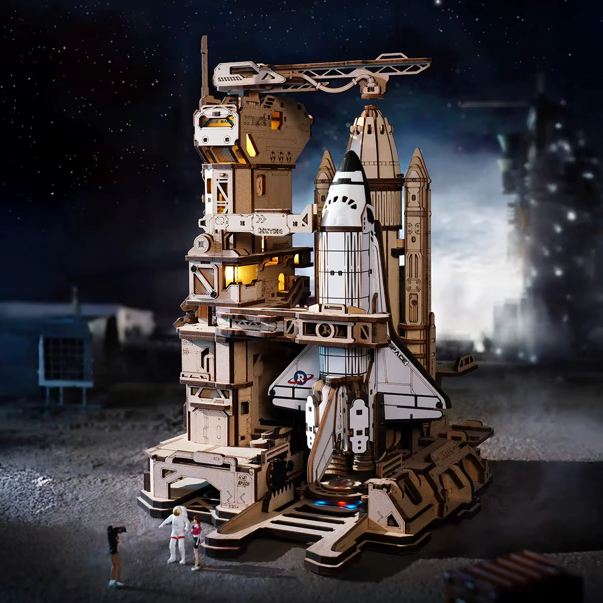 Navette Spatiale Dynamique – Modèle Mécanique Lumineux