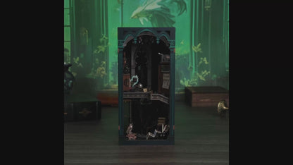 La Salle Occulte – Book Nook Lumineux