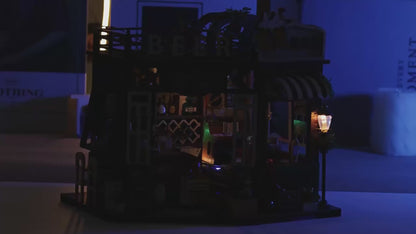 La Taverne Chaleureuse – Diorama Lumineux