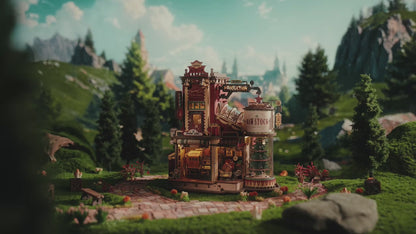 Usine de Jouets – Machine Miniature Animée Lumineuse